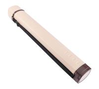 Tubo per poster da 61 cm, supporto estensibile con cinghia, tubo portatile resistente per riporre poster, mappe, planimetrie e arte, perfetto per protezione e facile trasporto, Beige, Refer to