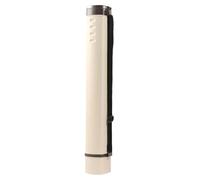 Tubo per poster da 61 cm, supporto estensibile per poster, tubo portatile con cinghia per cianografie, poster, porta documenti da viaggio, tubo regolabile per poster per architetti e designer, Beige