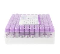 Tubo per raccolta del sangue, tubo sottovuoto monouso in plastica a pressione negativa, 0,5/1/3 ml, 100 pezzi per confezione, tubo anticoagulante per laboratori e ospedali