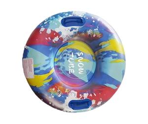 Tubo per slitta da neve - 92 x 92 cm, grande scivolo gonfiabile in PVC, resistente per downhill, attrezzatura per la guida all'aperto durevole | Attrezzatura invernale per il libero per Hills