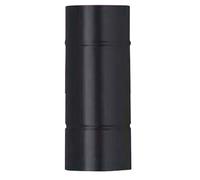 SAVE Fumisteria Classic NO1402 Straight chimney pipe 0,25 mm Nero