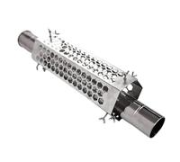 Tubo per stufa, tubo per stufa a legna - Tubo in rete parascintille esagonale | Tappo superiore per tubo per stufa leggero, filtro per tubo , tubo per stufe da campeggio