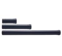 Tubo per Stufe a Pellet Plus Light Nero Opaco Normale Ø 8 mm CMX50, 0,7 mm