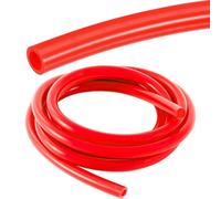 Tubo Per Vuoto In Silicone Tubo In Silicone ID 5mm OD 8mm Tubo Flessibile Per Vuoto In Silicone Tubi In Silicone è Adatto A Qualsiasi Uscita Di Aria Pompa Manometro Turbina Vuoto(Rosso)