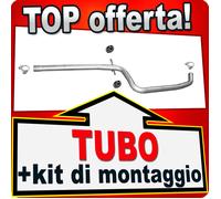 Tubo per VW TOURAN 2.0 TDI 140PS (con DPF/FAP) 2005-2010 Marmitta