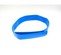 Tubo piatto Ø 100 mm | 4 pollici al metro | Pressione di esercizio 4 bar | Pressione di scoppio 12 bar | Tubo per calcestruzzo | Tubo piatto in PVC blu