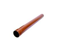 Tubo pluviale tondo colore rame rosso