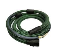 Tubo Pneumatico 2 In 1 Da 5,5 M, Compatibile Con Mirka, Levigatrice A Secco | Tubo Di Aspirazione Della Polvere Con Alimentazione Dell'aria | Compatibile Con Mirka, DEROS/