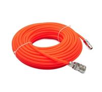 Tubo pneumatico 5 x 8 mm con connettore rapido per pompe compressore d'aria, resistente ad alta pressione, intervallo di temperatura 0-70 °C, opzioni di lunghezza 10 m/15 m/20 m
