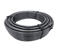 Tubo pneumatico in poliuretano da 8 mm, 50 m, PUN 8 x 5 mm, nero