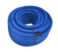 TUBO POLIETILENE CORRUGATO DOPPIA PARETE BLU Diam. 63