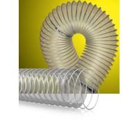 TUBO POLIURETANO SPIRALATO PER IMPIANTI DI ASPIRAZIONE Ø 120 mm.