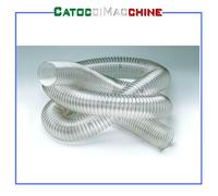 TUBO POLIURETANO TRASPARENTE ASPIRATORI ANIMA RAMATA VARI DIAMETRI € AL METRO