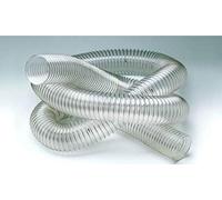 TUBO POLIURETANO TRASPARENTE SPIRALATO PER ASPIRATRUCIOLI CONFEZIONE DA 20 MT (Ø 120 mm)