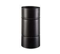 Tubo Porcellanato D 10 x H 25 cm Nero Opaco Classic