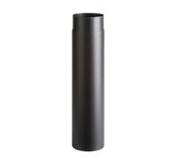 TUBO PORCELLANATO D 15 X H 50CM NERO OPACO TOP