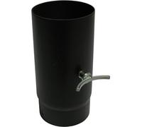 Tubo porcellanato h.250 c/valvola di regolazione scarico Diam.120A.L.A