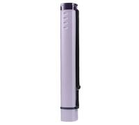 Tubo porta poster, tubo per canna da mosca con cinghia, supporto estensibile per cianografie, tubo portatile, per riporre poster, planimetrie, mappe, Lavanda, Refer to description, Unisex