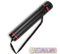 TUBO PORTADISEGNI 65/105CM ALLUNGABILE + TRACOLLA