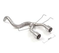 Tubo posteriore Gr. N inox Abarth 500 / 595(5361)