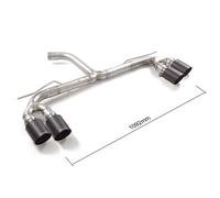 Tubo posteriore Gr. N inox Audi A3 (typ 8Y