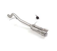 Ford Tubo posteriore Gr. N inox con terminali rotondi 2x90 mm Sport Line