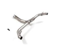 Tubo posteriore sdoppiato inox Ragazzon Mercedes A45 AMG W176 280 Kw