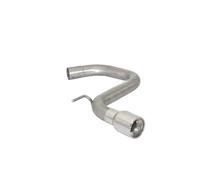 Tubo posteriore inox con terminale Volkswagen Golf Mk6 (typ