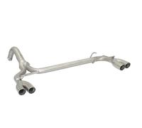 Terminale Scarico Tubo posteriore sdoppiato Ragazzon 595 ABARTH 1.4 TJET 107 Kw