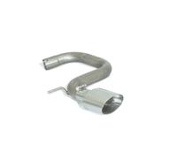 Volkswagen Tubo posteriore Gr. N inox con terminale ovale 135x90 mm Sport Line