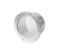 Tubo Presa D'aria Aspirazione 76 Millimetri Turbocompressore Cartuccia Aspirazione Aria Copertura Filtro Dell'aria Compressore Cappa Aspirazione Carro Auto Kit Filtro Esportivo(D'argento)
