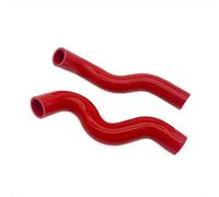Tubo Principale In Silicone Radiatore Per Fiat Per Uno Turbo 1.4 MK2 MKII 1989-1995 Parti Ricambio Prestazioni Tubo In Silicone Raffreddamento Acqua Tubo Aspirazione Aria(Rosso)