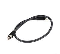 Tubo professionale per immersioni subacquee ad alta pressione, regolatore in fibra di carbonio con interfaccia 7/16-20UNF per il monitoraggio della sicurezza delle immersioni profonde - nero (65 cm)