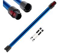 Tubo Prolunga Compatibile con Dyson V7 V8 V10 V11 V15, Telescopico Rigido per Aspirazione, Asta con Due Spazzole 2 in 1, Blu