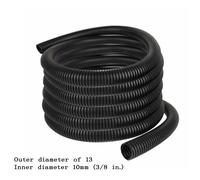 Tubo Protettivo 30M/98FT Colore Nero Manicotto Tubo Filo Spaccato Alta Qualità