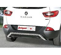 Tubo protezione posteriore inox lucido 50mm Renault Kadjar dal 2015