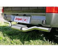 Tubo protezione posteriore inox lucido Ford Ranger 2/4 porte dal 2007 al 2012
