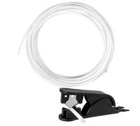 Tubo PTFE per Filamento 1.75mm 10 Metri,2,5mm ID x 4mm OD Tubo in PTFE,Tubo PTFE 10M con Taglierina,per Bambu Lab A1/A1 mini/P1P/P1S/X1C,K1/K1 Max/Ender 3 V3