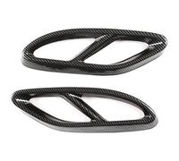 Tubo Punta Scarico Coda Per La Classe ABCE GLA GLC GLE GLS CLS Rivestimento Tubo Scarico Posteriore Per Auto In Acciaio Inossidabile Cornice Della Gola Coda(Carbon Fiber)