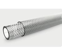 Tubo PVC Alimentare, Retinato, Trasparente. (Diam. 16x22 mm; 10 mt)