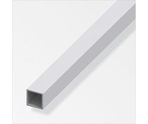 Tubo quadrato 10x10x1 allum arg 1 mt