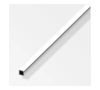TUBO QUADRATO ALLUMINIO 20x20 BRIL.- 1 METRO.