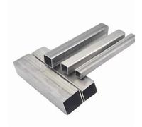 Tubo quadrato in acciaio inossidabile 316L lungo 1 metro, resistente alle alte temperature, alla corrosione, adatto for uso esterno