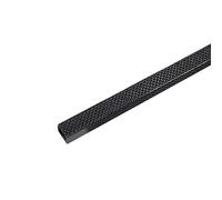 Tubo quadrato in fibra di carbonio 3K da 600 mm, finitura lucida, diametro esterno 10 mm-25 mm, tubo in fibra di carbonio leggero e resistente.(12X12X10mm)
