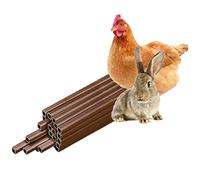 TUBO QUADRO RIGIDO 22 MM - 2 MT ACQUA ABBEVERATOIO ALLEVAMENTO CONIGLI POLLAME