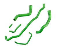 tubo radiatore per auto Compatibile Con Alfa Per Romeo Per MiTo Quadrifoglio Verde Kit Tubo Flessibile Radiatore Acqua Dissipazione Calore(Green)