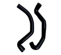 tubo radiatore per auto Compatibile Con Jeep Per Cherokee XJ 2.5L L4 1997 1998 1999 2000 2001 Tubo Flessibile Intercooler Troppo Pieno Radiatore(Black)