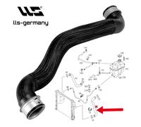 Tubo Raffreddonneto Pompa Acqua per Mercedes E 63 AMG CLS 2115018882