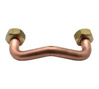 Tubo Rame Con 2 Calotte Per Galleggiante