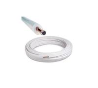 Tubo rame rivestito condizionamento rotolo da 50 mt 1/2 isolato spessore 1mm